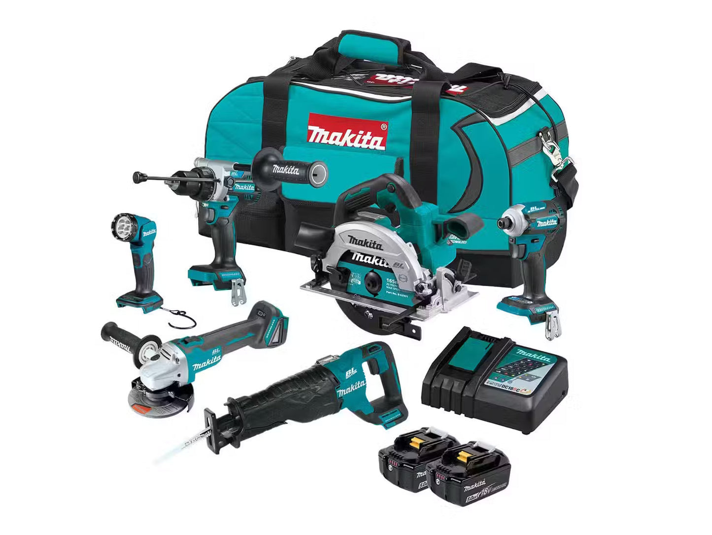 Makita 18V Brushless 6 Piece Combo Kit