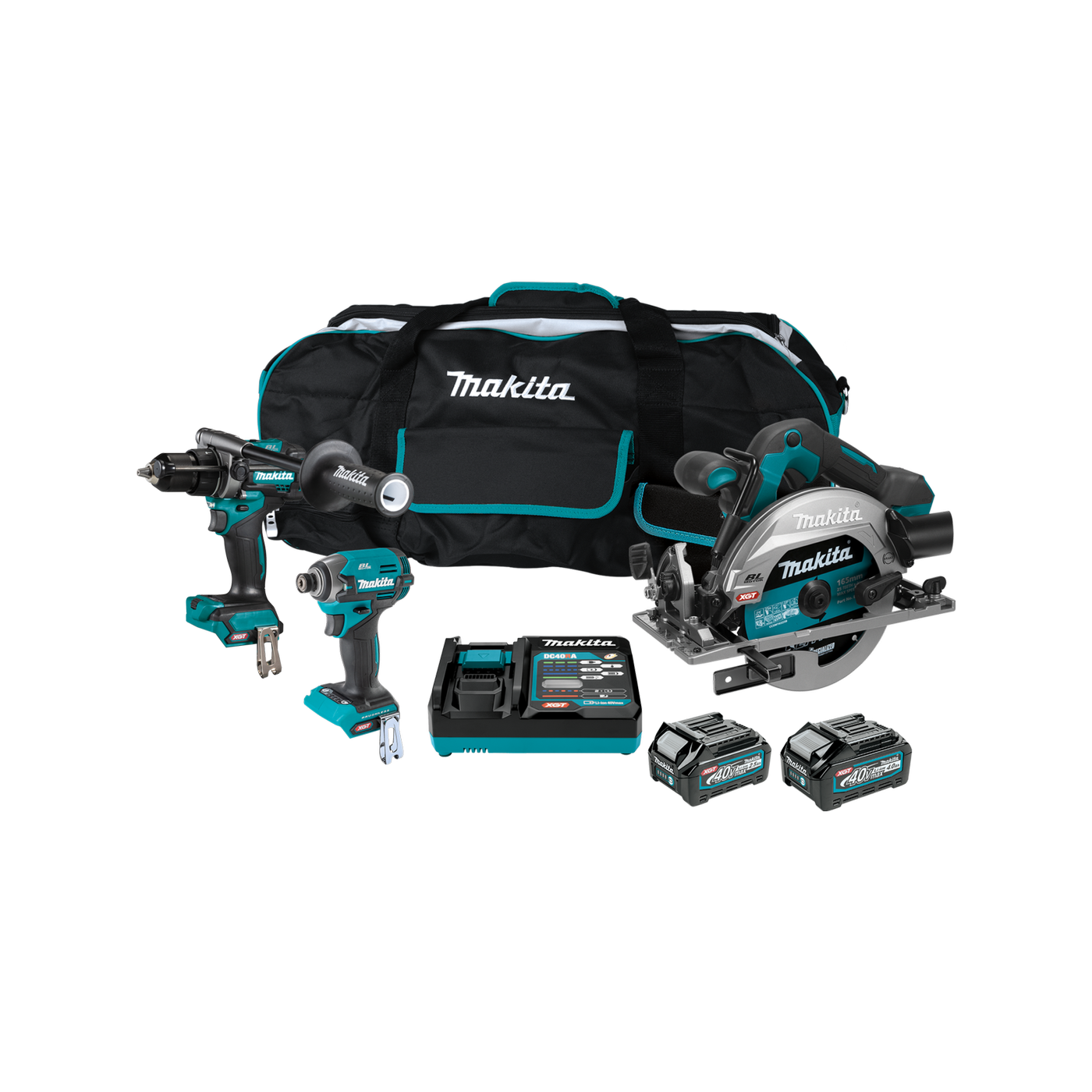 Makita XGT 40Vmax 3 Piece Kit