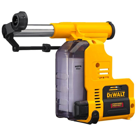 DeWALT 18V XR Li-Ion Cordless HEPA Dust Extractor – Compatible with Brushless Rotary Hammers