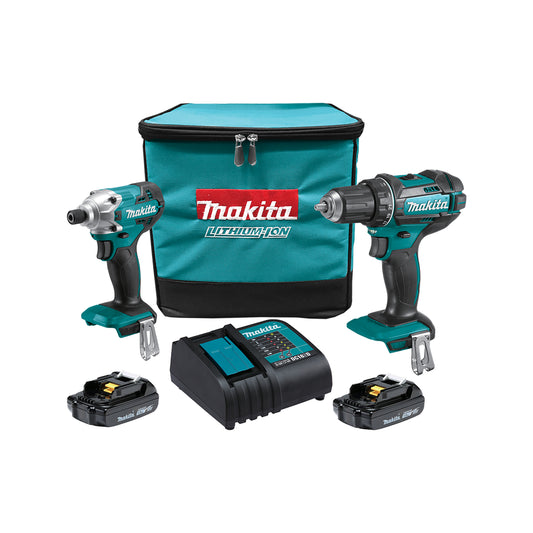 Makita 18V LXT Brushless 2 Piece Power Tool Combo Kit