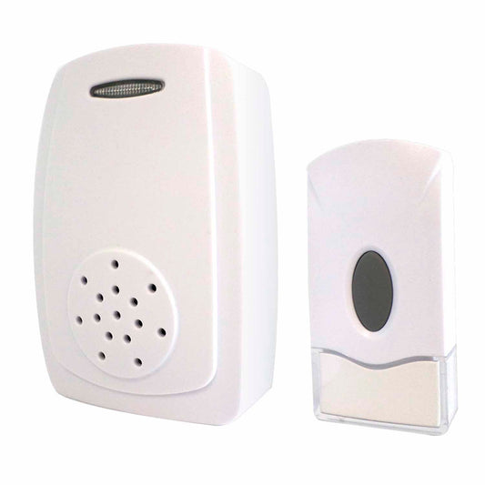 Simx Wireless Portable Door Chime 80m White