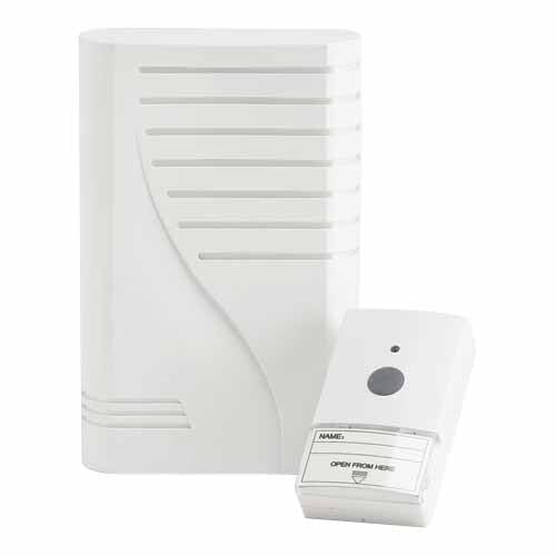 HPM Wireless Door Chime – White, 70m Range