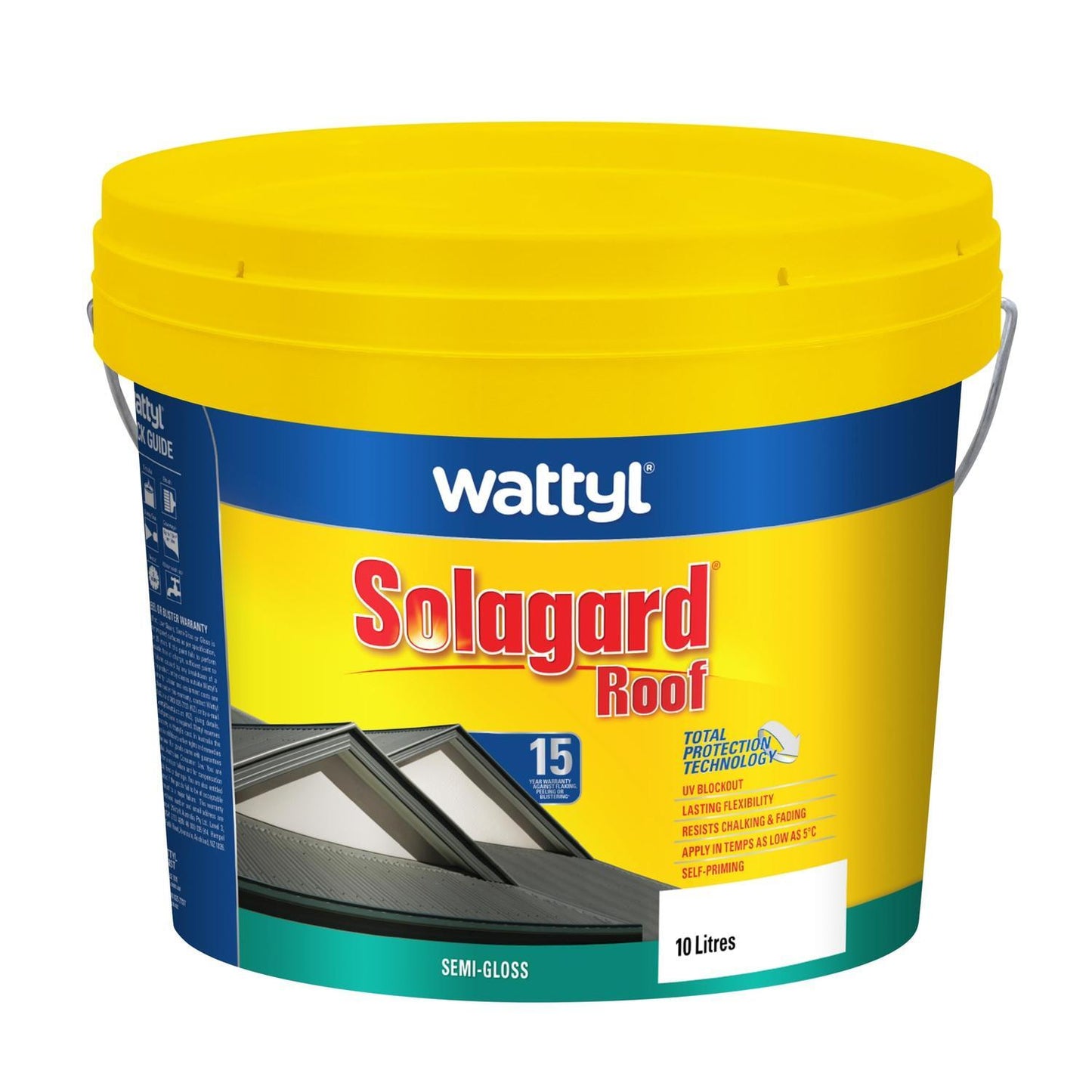 Wattyl Solagard Satin Roof Paint 10L New Denim Blue