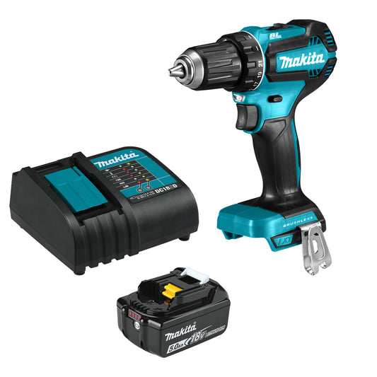 Makita 18V LXT Brushless Drill Driver Kit (5.0Ah)