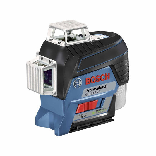 Bosch Professional 3-Plane Green Beam Line Laser with Bluetooth Connectivity
