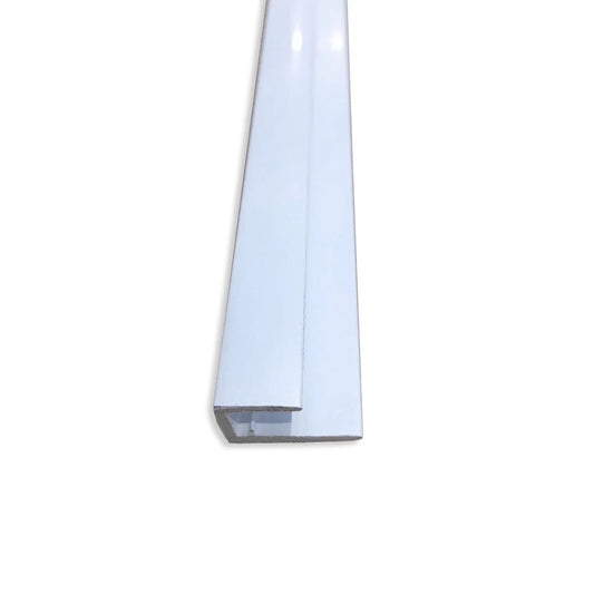 Slimline 6mm x 2.4m White Capping