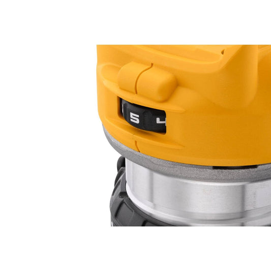 DeWALT 18V 6.35mm 1/4" XR Li-ion Cordless Brushless Laminate Trimmer Router - Tool Only