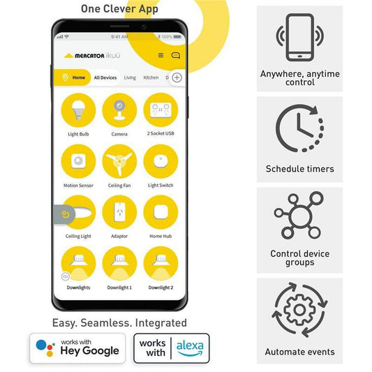 Mercator Ikuü Smart Wi-Fi B15 Candle LED Bulb
