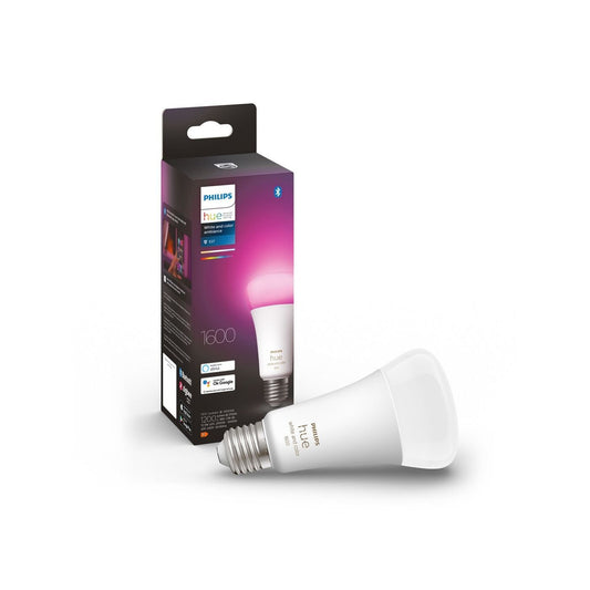 Philips 15W 1600lm A67 White And Colour Hue Ambiance LED E27 Globe - 1 Pack