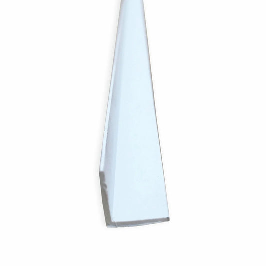 White 90° Angle Slimline 15mm x 2.4m