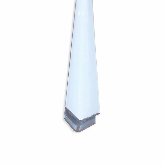 Slimline 4.75mm x 2.4m Frost External Corner
