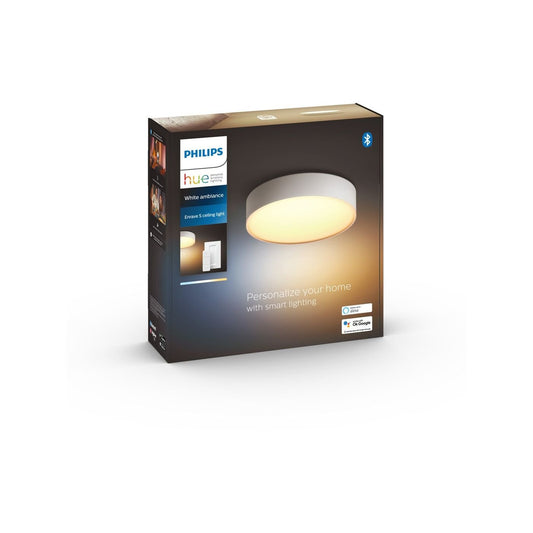 Philips Hue Enrave Ambiance Ceiling Light – Small, White Finish