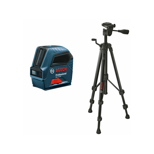 Bosch Professional 15m Green Cross Line Laser with Tripod – GCL 2-15 G Set (06159940K9)