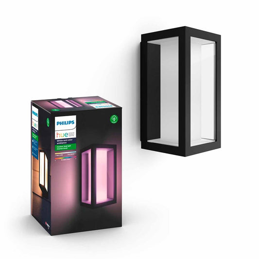 Philips Hue Impress Smart Outdoor Wall Light 8 Watt White and Colour Ambiance