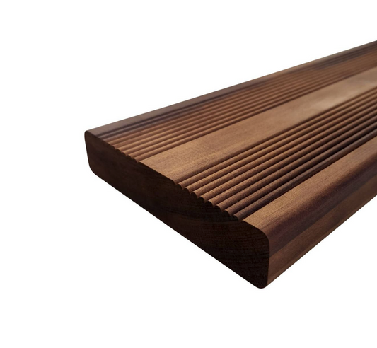 135 x 27mm Rad Premium Thermally Modified Timber Decking – Oil Coated, 3.6m Length