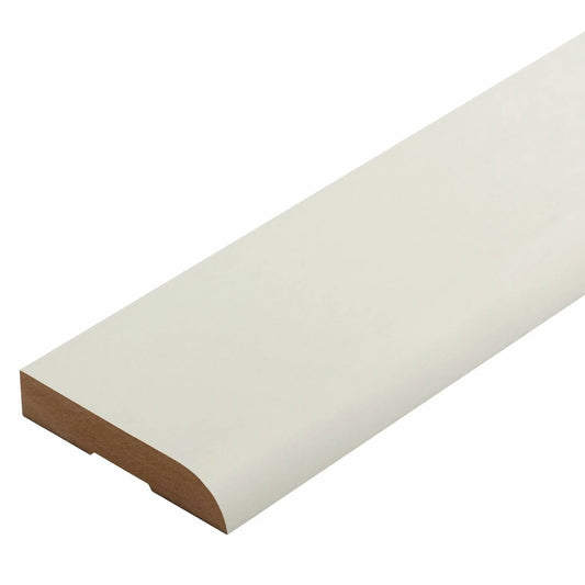 90 x 18mm x 5.4m HMR MDF Untreated Pre-Primed Bullnose